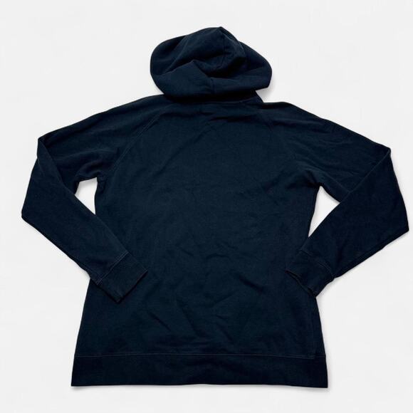 The North Face Women’s Navy Pink Logo Hoodie Size L - Picture 2 of 5